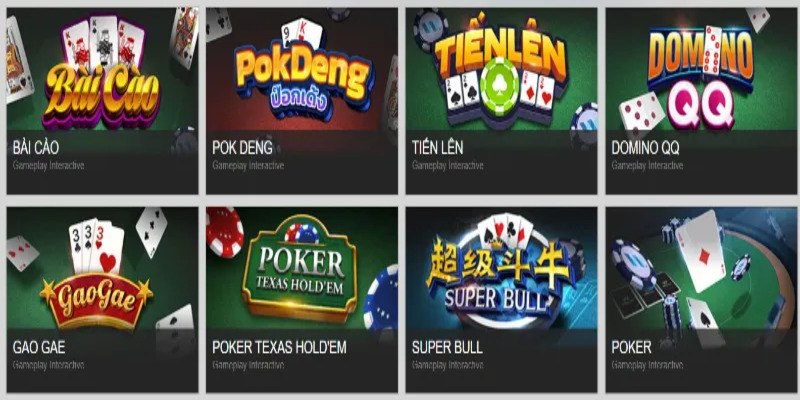 Tổng hợp các dòng game của casino w88